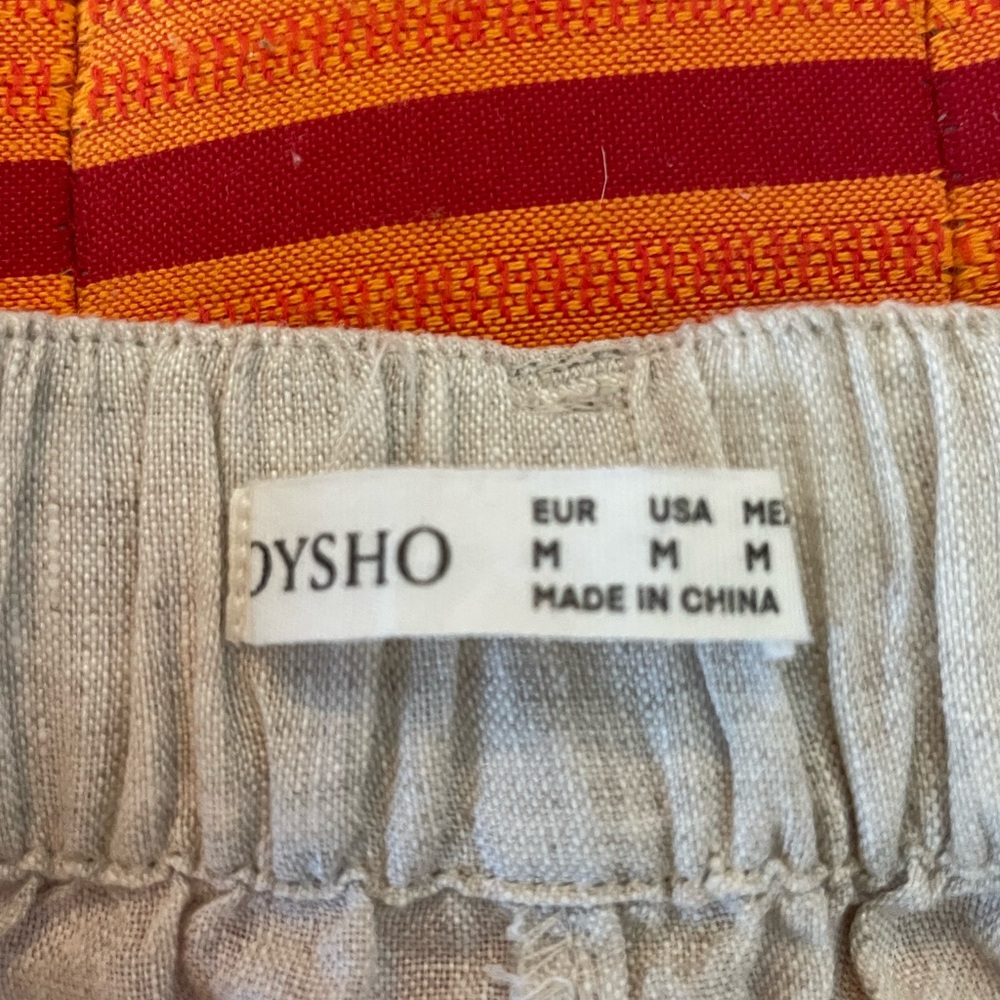 linen shorts